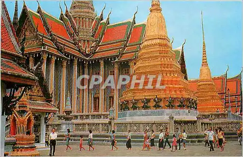 Moderne Karte Inside the Emerald Buddha Temple