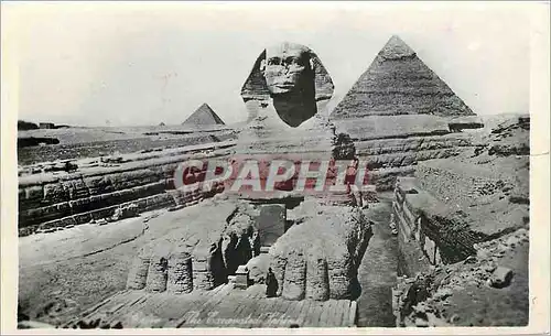 Moderne Karte Egypte Sphinx