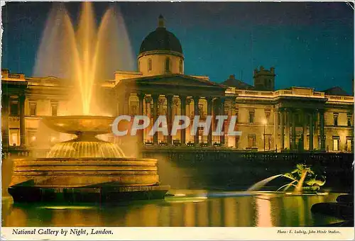 Cartes postales National Gallery by Night LondonM