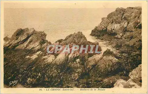 Cartes postales Le Croisic - Rochers de la Pointe