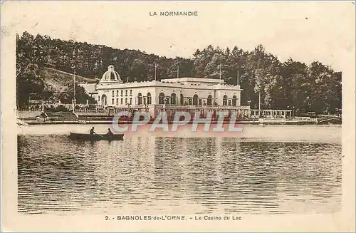 Cartes postales Bagnoles-de-L'Orne - Le Casino du Lac