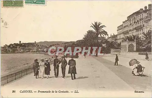 Cartes postales Cannes - Promenade de la Croisette