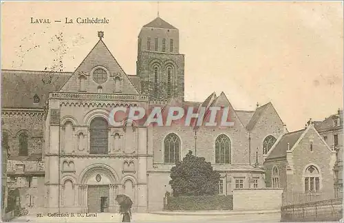 Cartes postales Laval - La Cathedrale