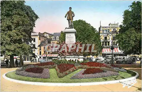 Moderne Karte Le Mans - Place de la Republique Statue du General Chanzy