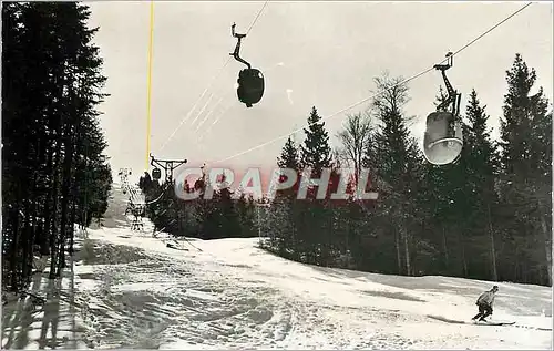 Moderne Karte Villard-de-Lans Telepherique de la Cote 2000