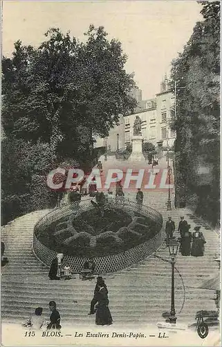 Cartes postales Blois - Les Escaliers Denis-Papin