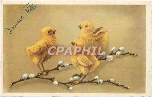 Cartes postales Bonne Fete Poussins