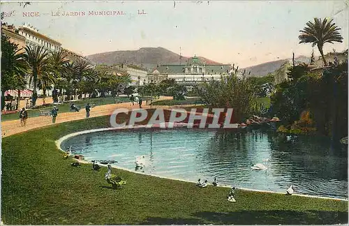 Cartes postales Nice - Le Jardin Municipal