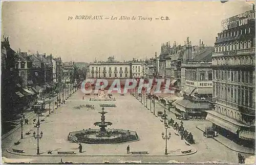 Cartes postales Bordeaux - Les Allees de Tourny