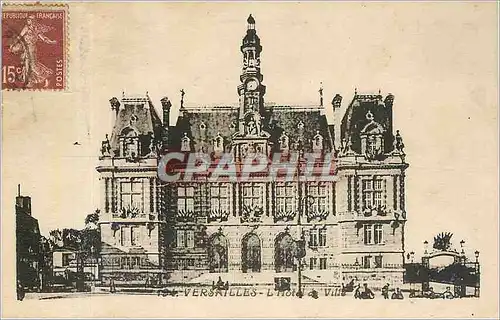 Cartes postales Versailles - L'Hotel de Ville