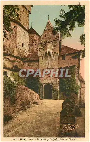 Cartes postales Koenigsburg - L'Entree principale pres de Colmar