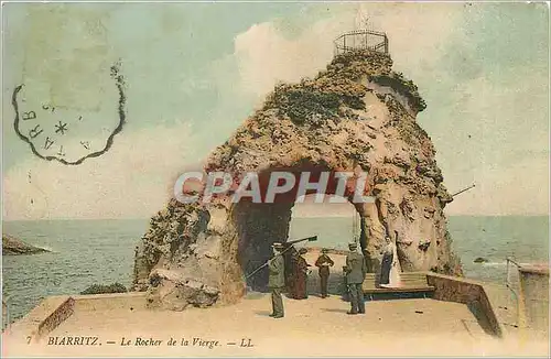 Cartes postales Biarritz - Le Rocher de la Vierge