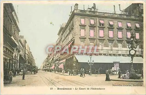 Cartes postales Bordeaux - Le Cours de l'Intendance