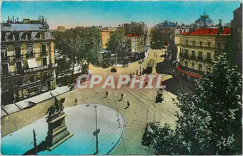 Cartes postales moderne Toulouse Carrefour rue Alsace Lorraine et boulevard de Strasbourg Cite dentaire