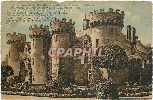 Cartes postales Environs de Courville - Chateau de Villebon