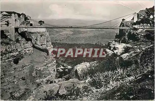 Cartes postales moderne Constantine - Pont Sidi M'Cid - Vue sur la Vallee du Rhumel