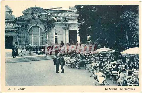 Ansichtskarte AK Vichy Le Casino - La Terrasse