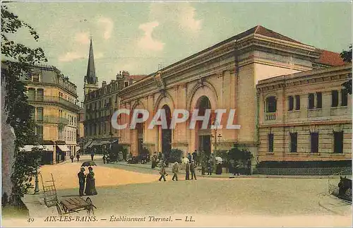 Cartes postales Aix-les-Bains - Etablissement Thermal
