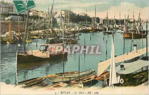 Cartes postales Royan - Le Port Bateaux de peche