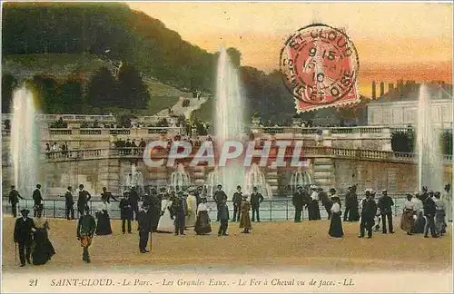 Cartes postales Saint-Cloud - Le Parc - Les Grandes Eaux