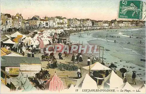 Cartes postales Les-Sables-d'Orlonne - La Plage