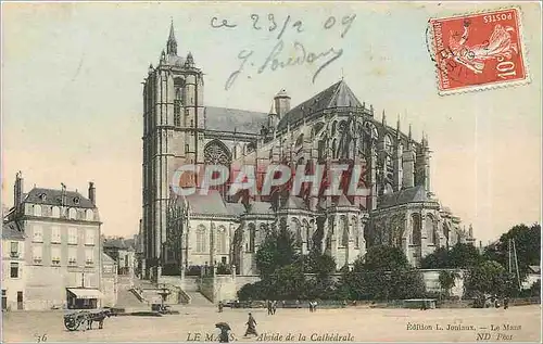 Cartes postales Le Mans - Abside de la Cathedrale