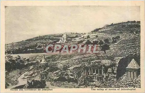 Cartes postales Vallee des tombeaux de Josophat