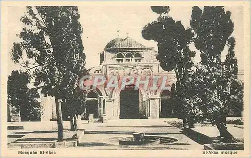 Cartes postales Mosquee El-Aksa
