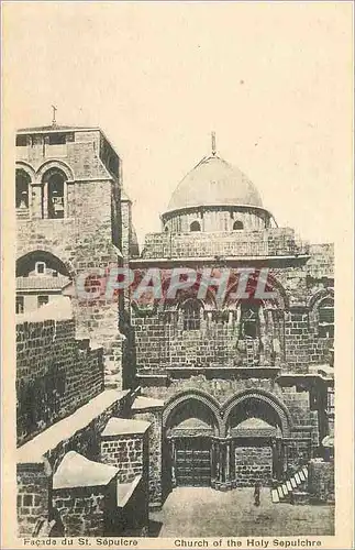 Cartes postales Facade du St. Sepulcre