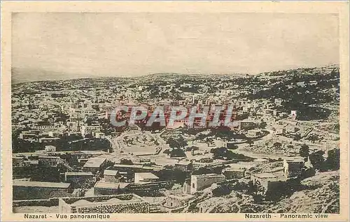 Cartes postales Nazaret - Vue panoramique