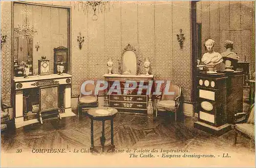 Cartes postales Compiegne - Le Chateau - Cabinet de Toilette des Imperatrices