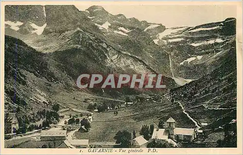 Cartes postales Gavarnie - Vue generale