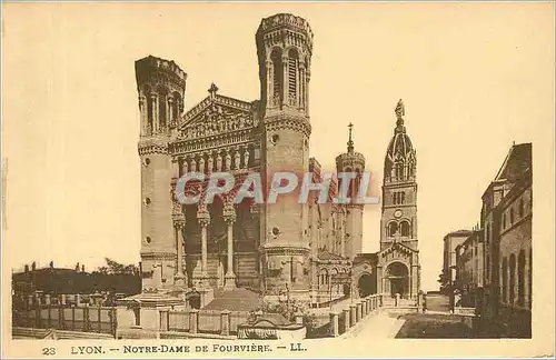 Cartes postales Lyon - Notre-Dame de Fourviere