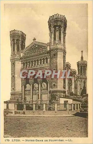 Cartes postales Lyon - Notre-Dame de Fourviere