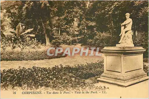 Ansichtskarte AK Compiegne - Vue dans le Parc