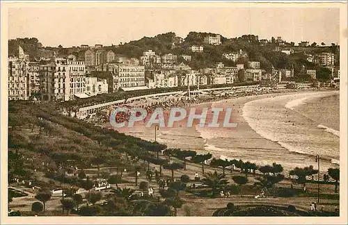 Ansichtskarte AK San Sebastian Playa y Paseo de la Concha