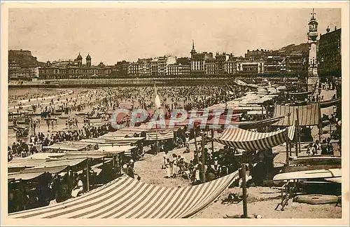 Cartes postales San Sebastian Playa de la Concha