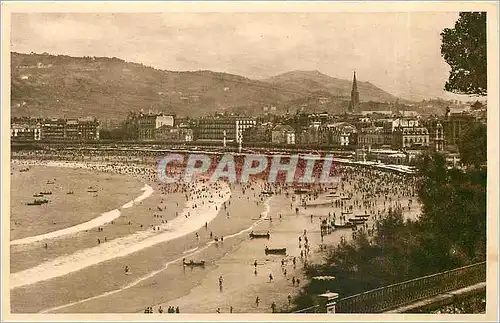 Ansichtskarte AK San Sebastian Vista desde Miramar