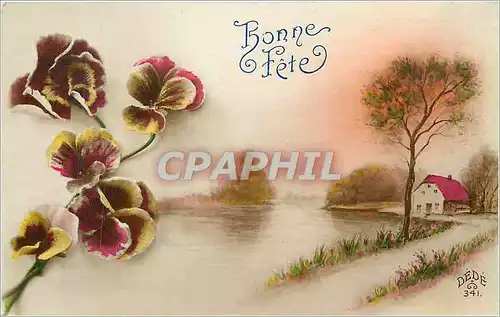 Cartes postales Bonne Fete Fleurs