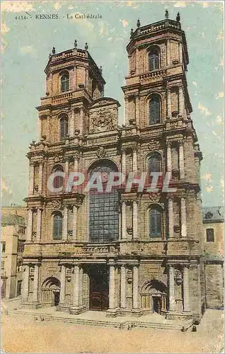 Cartes postales Rennes - La Cathedrale