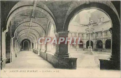 Cartes postales Sainte-Anne d'Auray - Le Cloitre