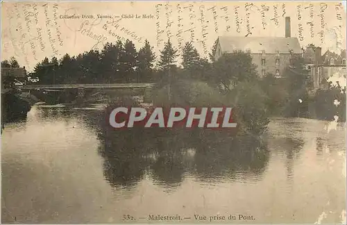 Cartes postales Malestroit - Vue prise du Pont