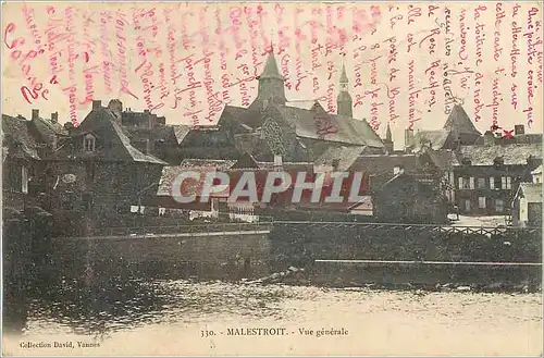 Cartes postales Malestroit - Vue generale