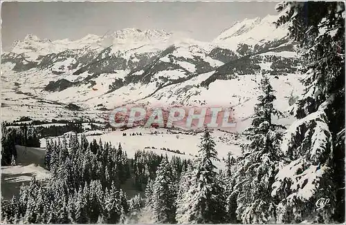 Cartes postales moderne Megeve - Vue generale