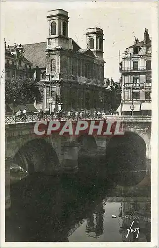 Cartes postales moderne Besancon Le Pont de Battant et l'Eglise Ste-Madeleine