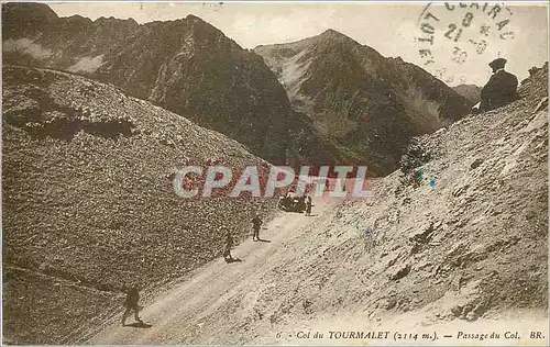 Ansichtskarte AK Col du Tourmalet - Passage du Col