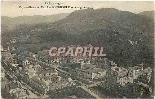 Ansichtskarte AK Puy-de-Dome La Bourboule - Vue generale