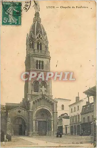 Cartes postales Lyon - Chapelle de Fourviere