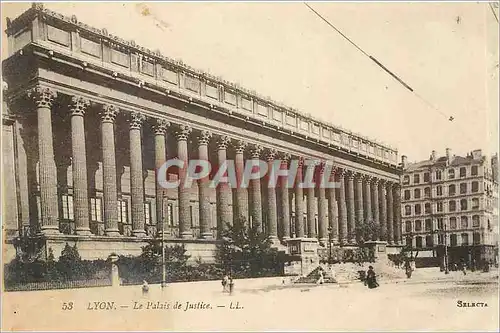 Cartes postales Lyon - Le Palais de Justice