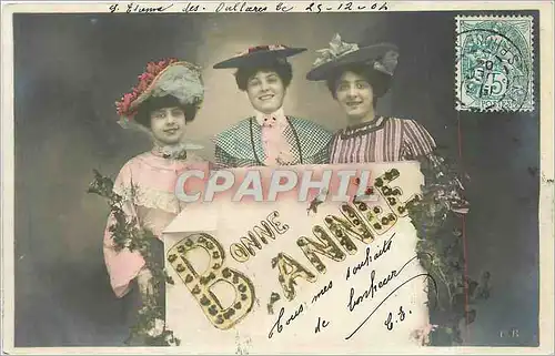 Cartes postales Bonne Annee Femmes
